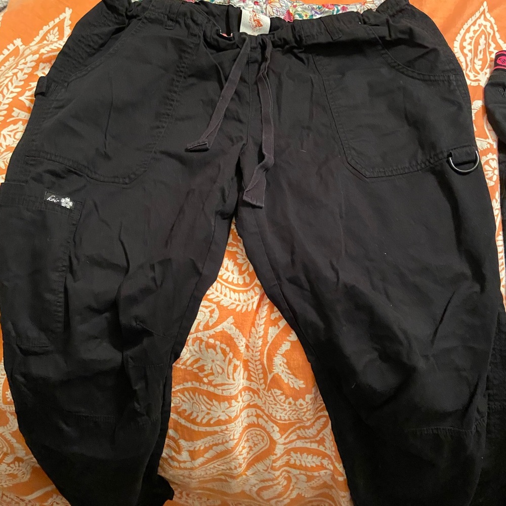 Two pairs of scrub pants